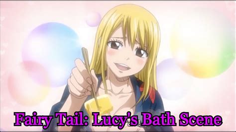 Fairy tail bath scene